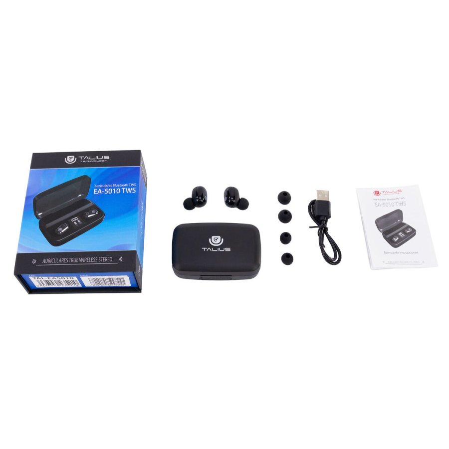 Bluetooth hovedtelefoner Talius EA-5010 Sort #3