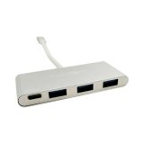 USB Hub C CoolBox COO-HUC3U3PD Aluminium #1