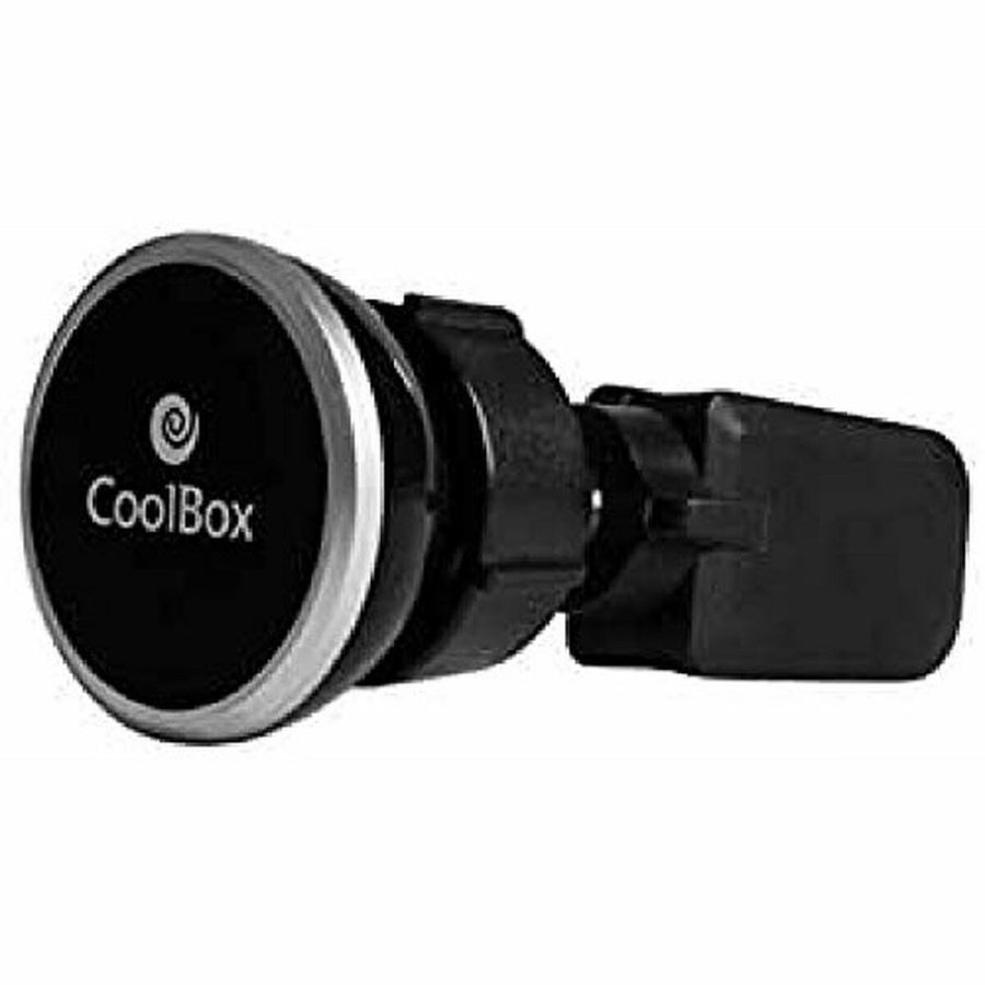 Mobilsttte til biler CoolBox CoolFix Sort Slvfarvet #1
