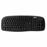 Tastatur Nilox NXKBE000001 Sort Spansk qwerty QWERTY #1