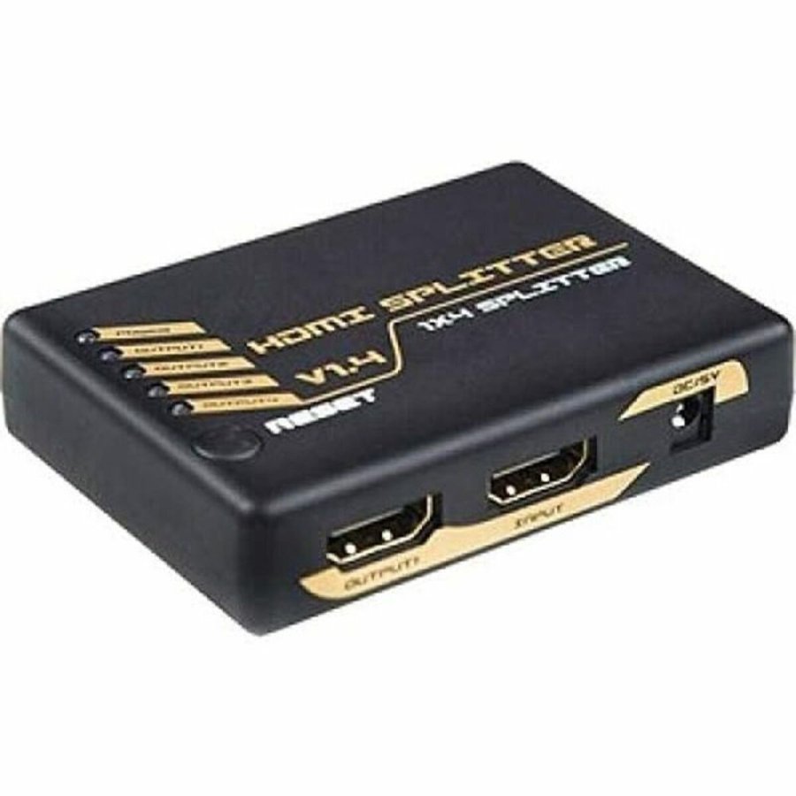 Deler DCU 1x4 HDMI Sort #1