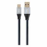 USB A til USB C-kabel DCU Sort (1,5M) #1