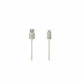 USB A til USB C-kabel DCU Slvfarvet (1 m) #1