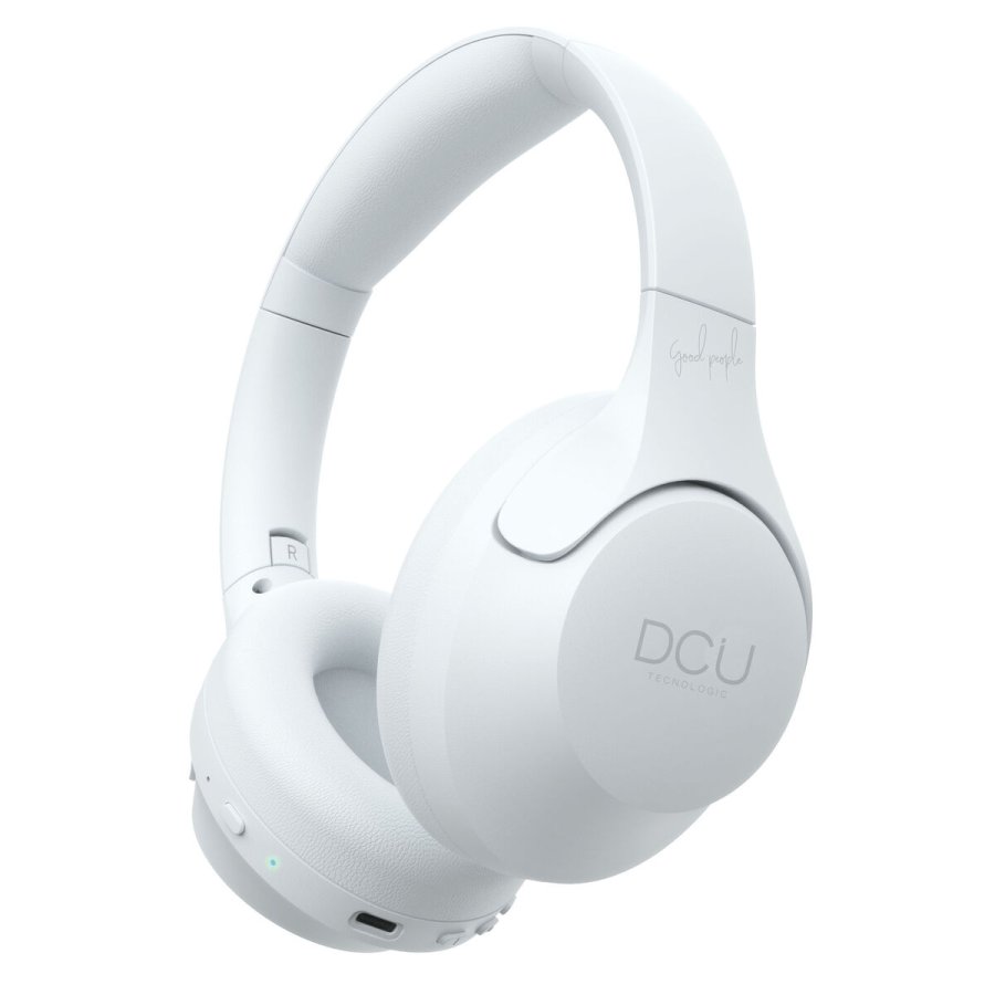 Bluetooth-hovedtelefoner DCU TRUE IMMERSIVE ANC Hvid #1
