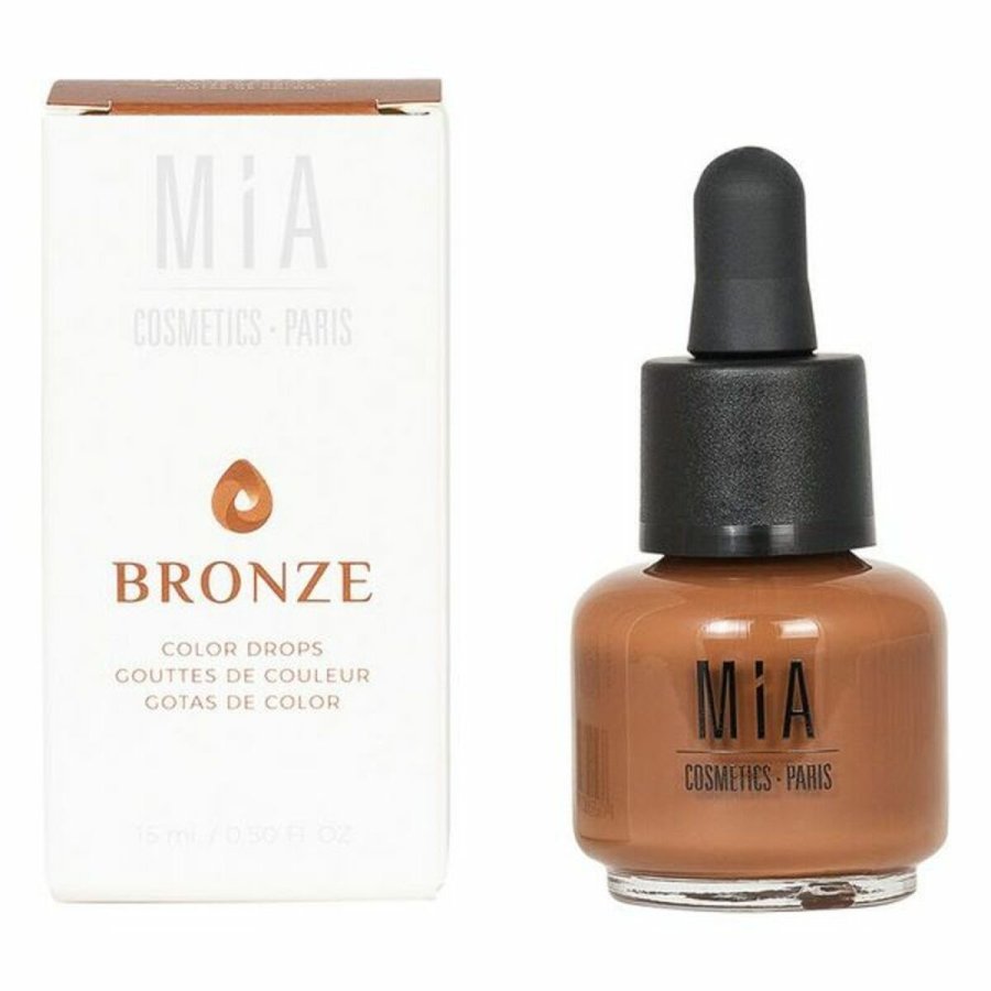 Flydende makeup foundation Mia Cosmetics Paris 0709 Bronze 15 ml #2
