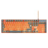 Tastatur og mus FR-TEC Dragon Ball Spansk qwerty Orange #2