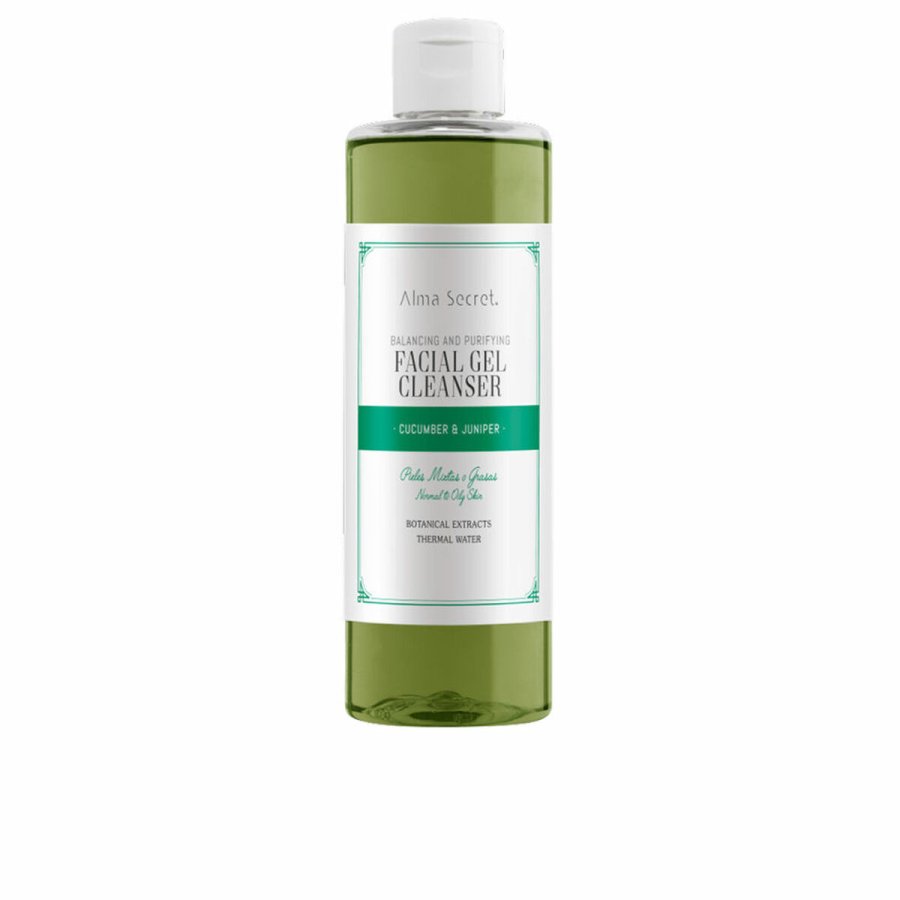 Ansigtsrens i gel-form Alma Secret   Enebr Agurk Balancerende Rensende 200 ml #1