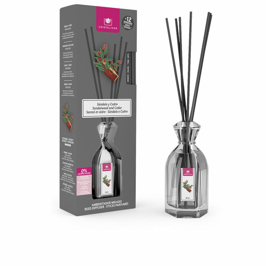 Duftpinde Cristalinas Sandalo-Cedro 90 ml #1