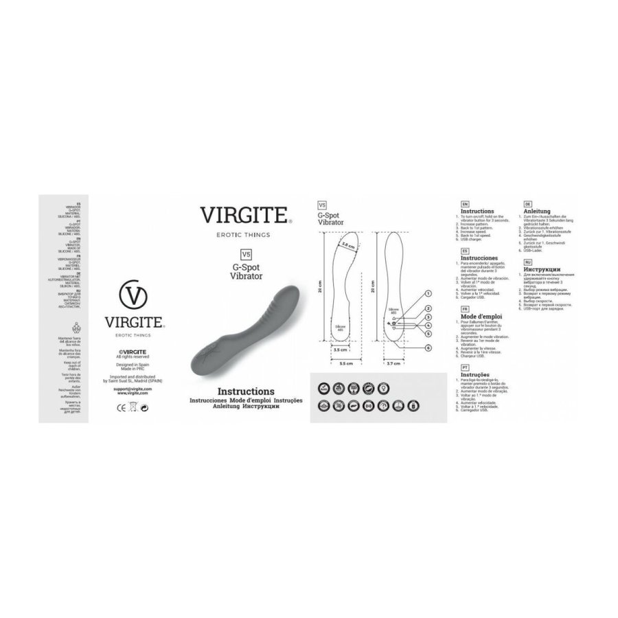 G-Punkt Vibrator Virgite Lilla #11