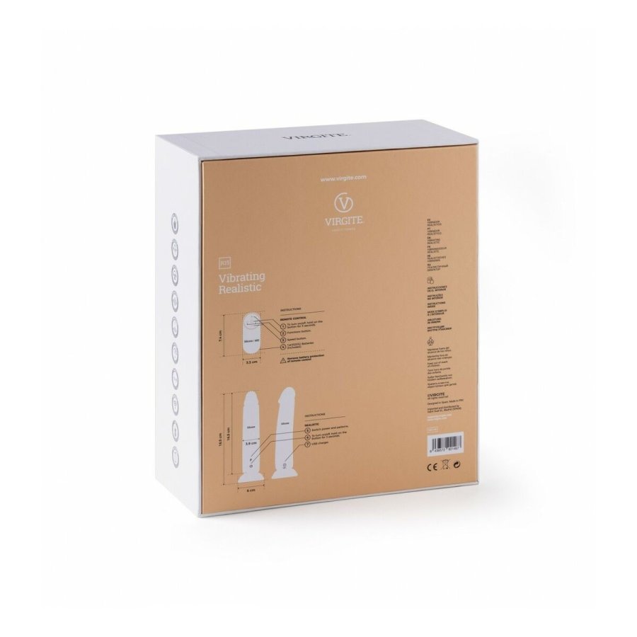 Realistisk Vibrator Virgite 16,5 cm #11