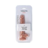 Realistisk Dildo Virgite 20 cm #3
