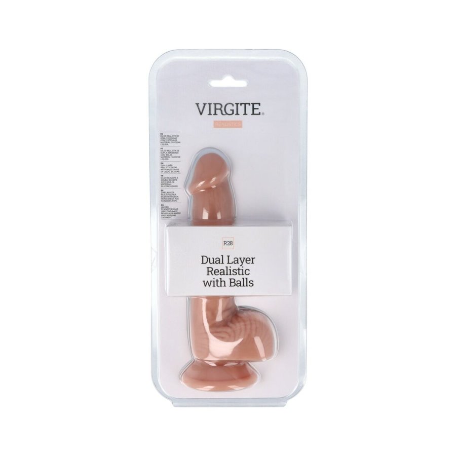 Realistisk Dildo Virgite 20 cm #3