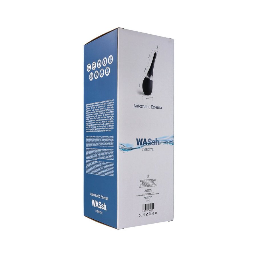 Colt Elastisk Butt Plug Virgite Sort 300 ml #7
