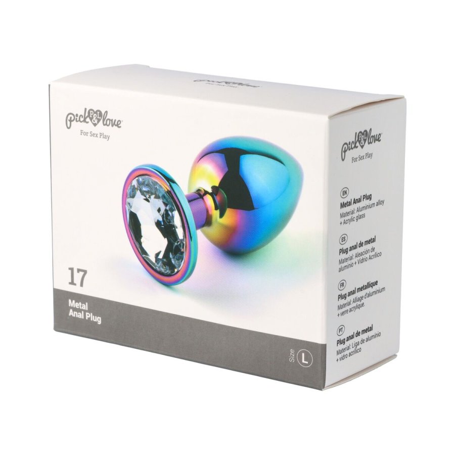 Anal plug Pick&Love N 17 Multifarvet #7