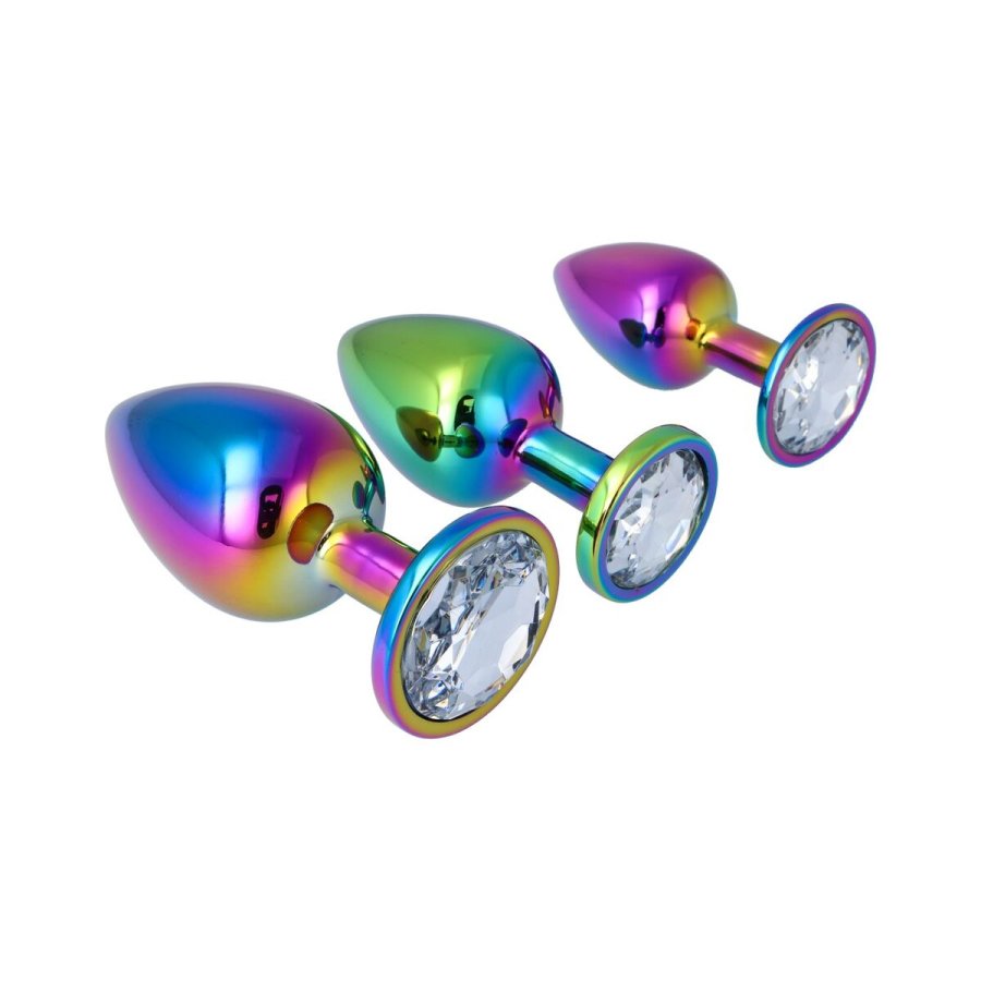 Anal plug Pick&Love N 18 Multifarvet 3 Dele (8,3 cm) (9,5 cm) (7,6 cm) #3