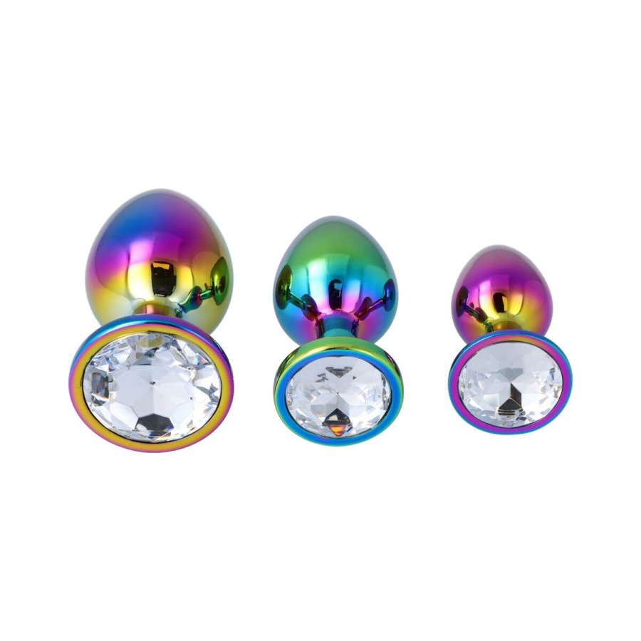 Anal plug Pick&Love N 18 Multifarvet 3 Dele (8,3 cm) (9,5 cm) (7,6 cm) #5