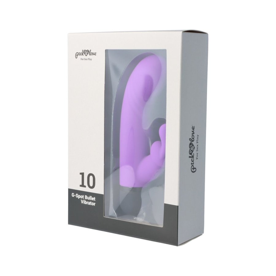 Dual Stimulation Vibe Pick&Love N� 10 G-SPOT Lilla 12,75 x 2,9 cm #7