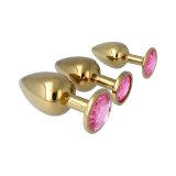 Anal plug Pick&Love N 32 Gylden 3 Dele (8,3 cm) (9,5 cm) (7,6 cm) #5