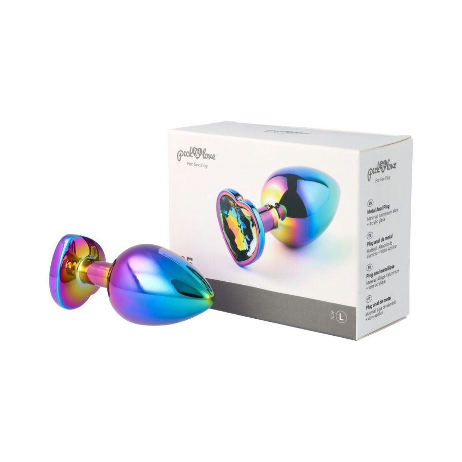 Anal plug Pick&Love N 35 Multifarvet (9,5 cm) #2