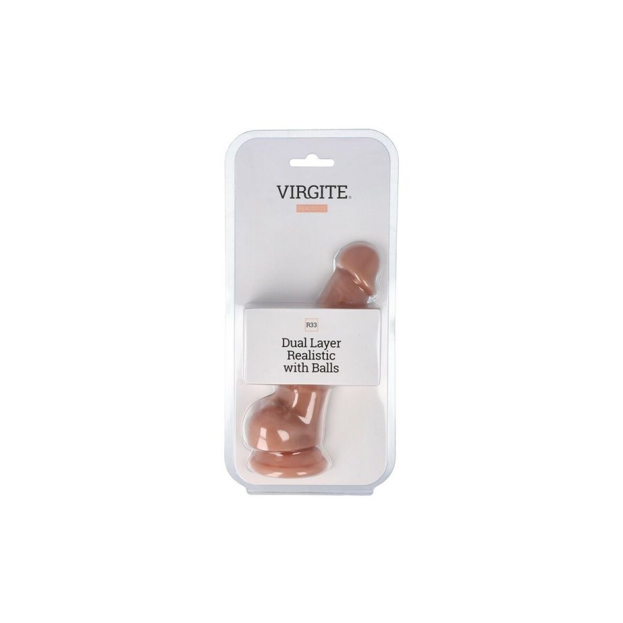 Realistisk Dildo Virgite 18,5 cm #3