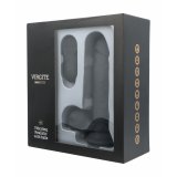 Realistisk Dildo Virgite R12 Sort 14,4 cm #7