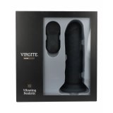 Realistisk Dildo Virgite R11 Sort 14,4 cm #5