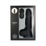 Realistisk Dildo Virgite R13 Sort 20 cm #3