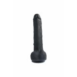 Realistisk Dildo Virgite R13 Sort 20 cm #9