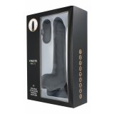 Realistisk Dildo Virgite R14 Sort 23 cm #5