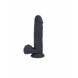 Realistisk Dildo Virgite R16 Sort 16 cm #13