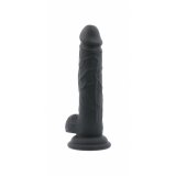 Realistisk Dildo Virgite R32 Sort 17 cm #9