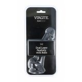 Realistisk Dildo Virgite R33 Sort 18,5 cm #3
