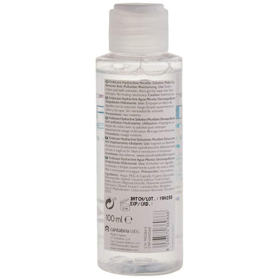 Makeupfjerner micellar vand Endocare Hydractive 100 ml #2