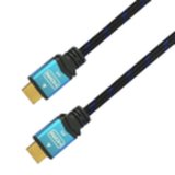 HDMI-kabel Aisens A120-0355 0,5 m Sort/Bl 4K Ultra HD #2