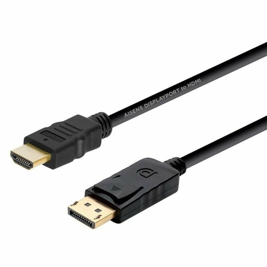 DisplayPort til HDMI kabel Aisens A125-0364 Sort 2 m #1
