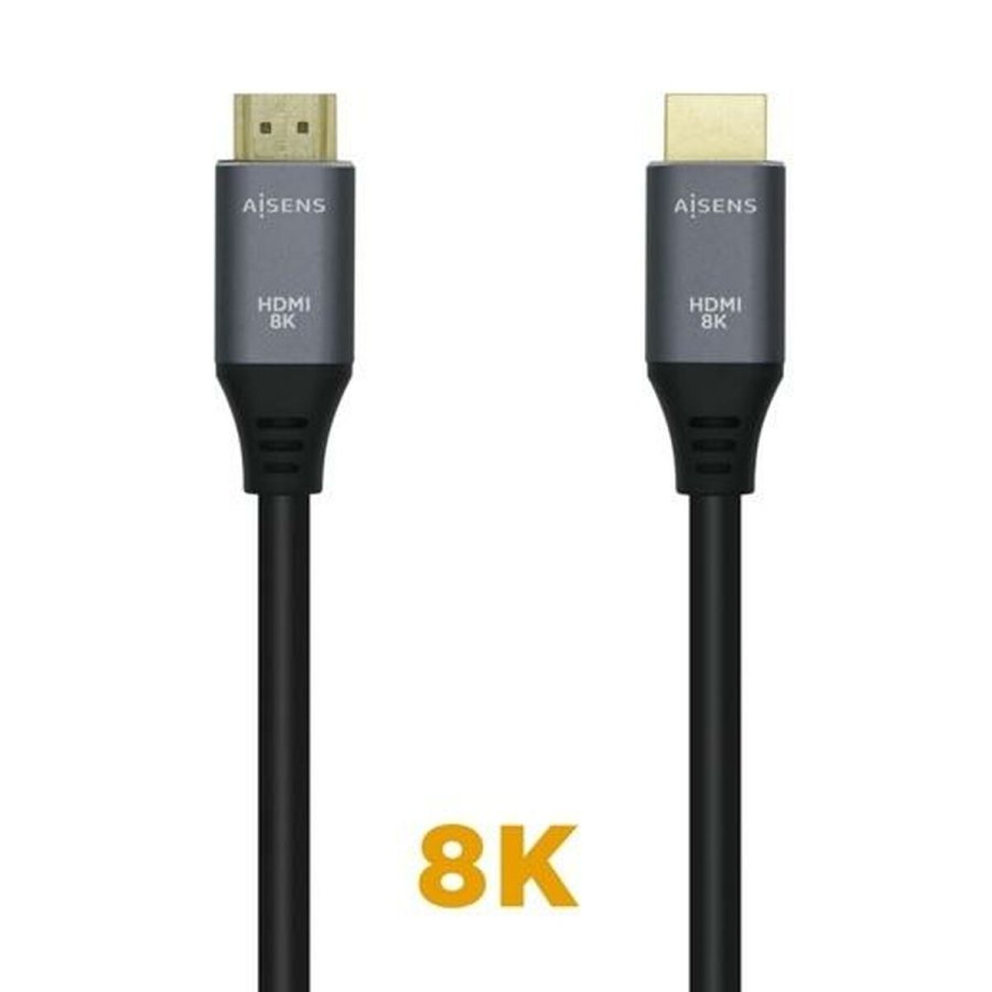 HDMI-kabel Aisens A150-0426 Sort Sort/Gr 1 m #1
