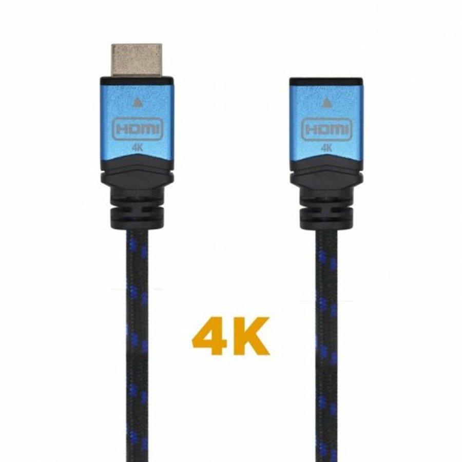 HDMI-kabel Aisens A120-0452 Sort Sort/Bl 1 m #2