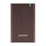 Til harddisk Aisens ASE-2525BWN Brun 2,5