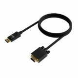 DisplayPort til VGA-adapter Aisens A125-0552 Sort 1 m #1