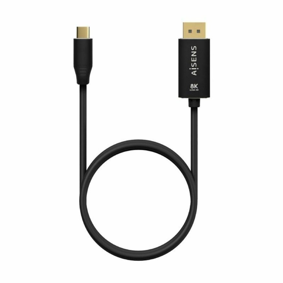 USB-C til DisplayPort-adapter Aisens A109-0686 Sort 80 cm #3