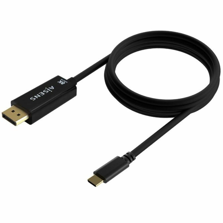 USB-C til DisplayPort-adapter Aisens A109-0688 Sort 80 cm #3