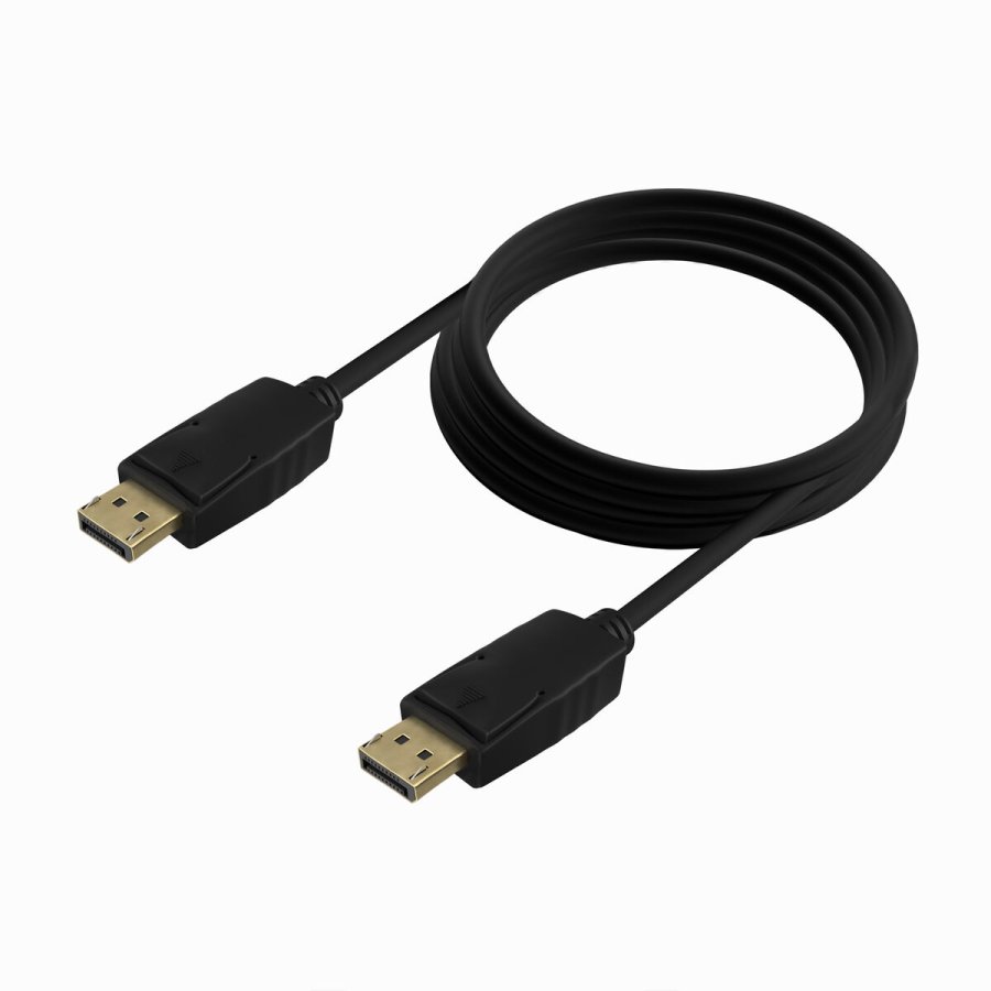 DisplayPort-kabel Aisens A124-0740 4K Ultra HD Sort 2 m #1