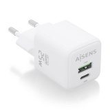 Vgoplader Aisens ASCH-25W2P014-W Hvid 25 W (1 enheder) #1