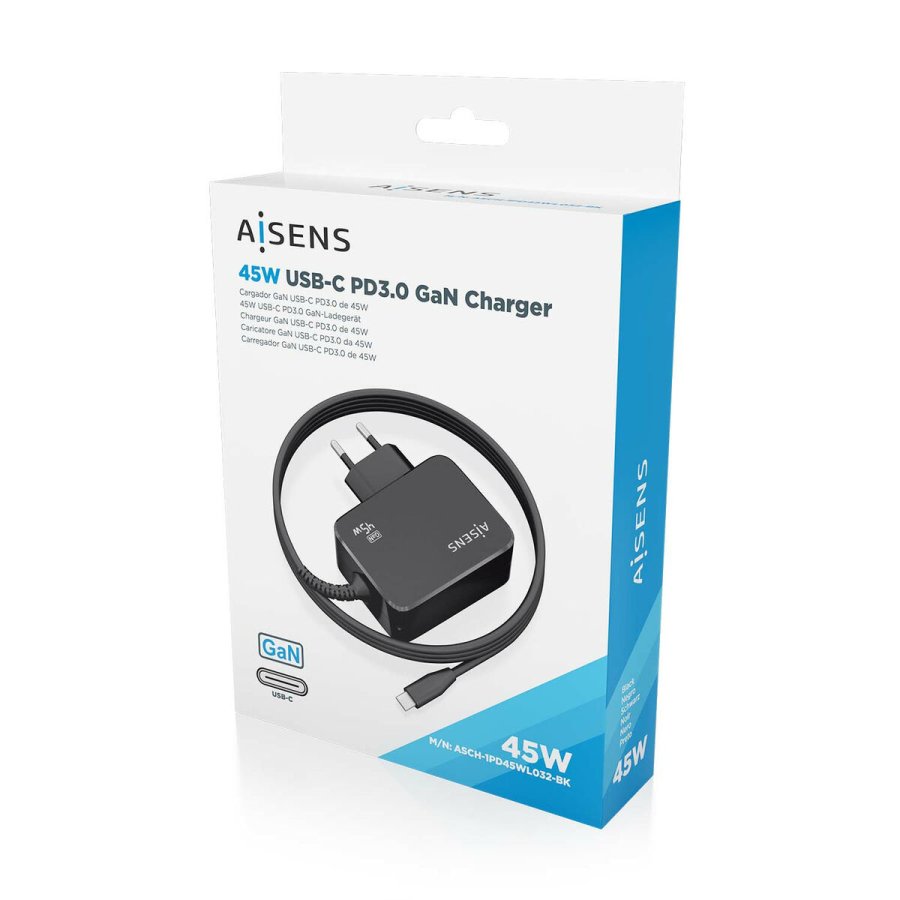 V�goplader Aisens ASCH-1PD45WL032-BK Sort 45 W (1 enheder) #4