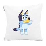 3D pude Bluey Hvid 30 x 30 cm Firkantet #1
