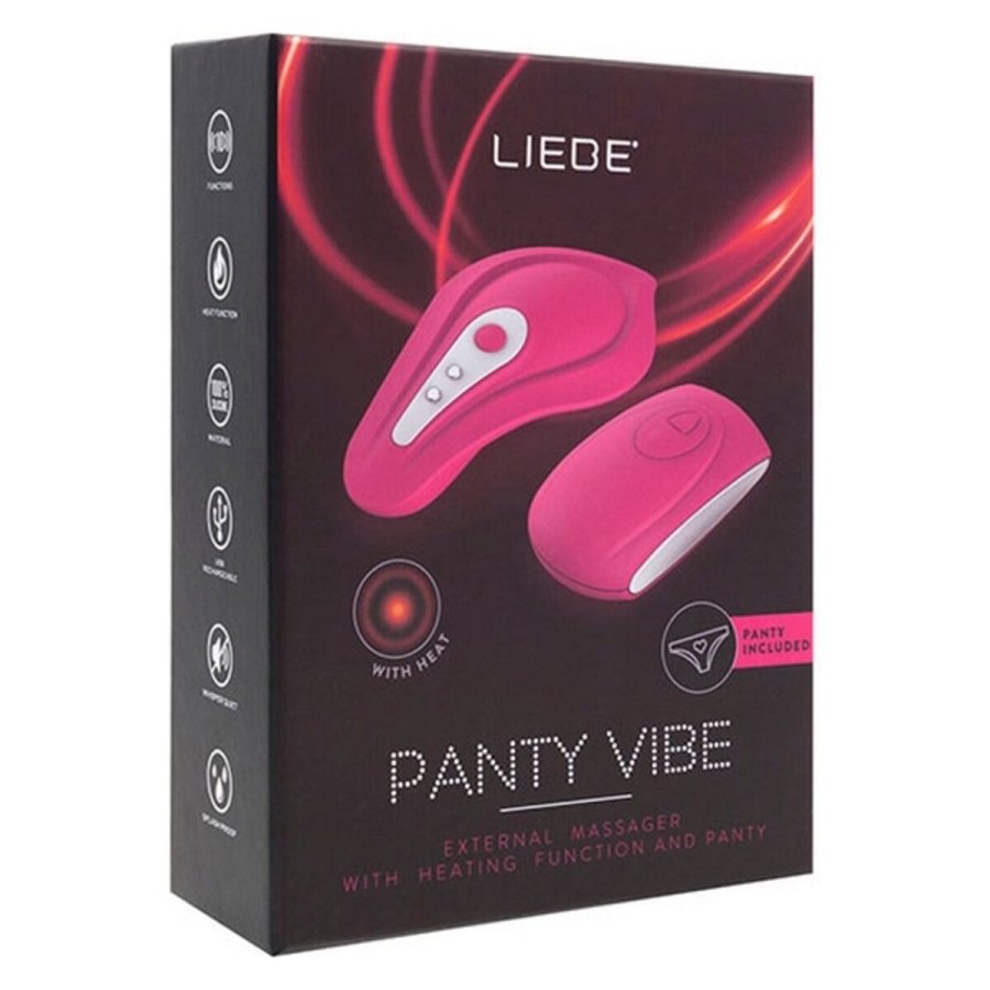 Intest Massageapparat Liebe Panty Pink Stjerne #9