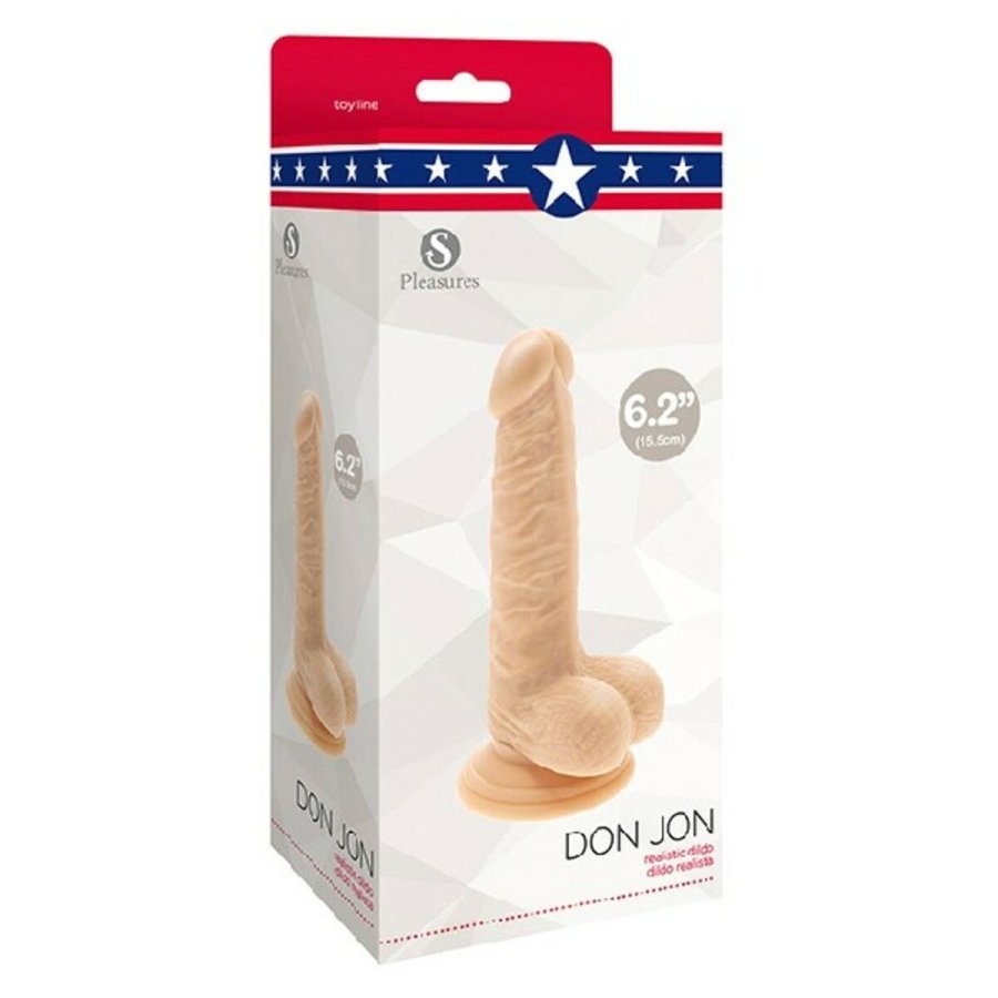 Realistisk Dildo S Pleasures Don Jon PVC  3,6 cm (13 cm) #3