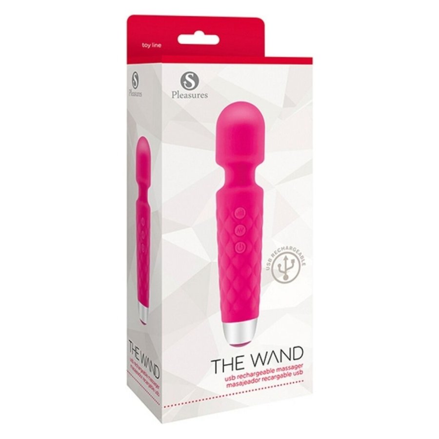 Massager S Pleasures The Wand Fuchsia Fuchsia Pink #3