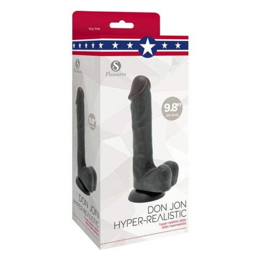 Realistisk Dildo S Pleasures Don Jon Silikone (20 cm) #5