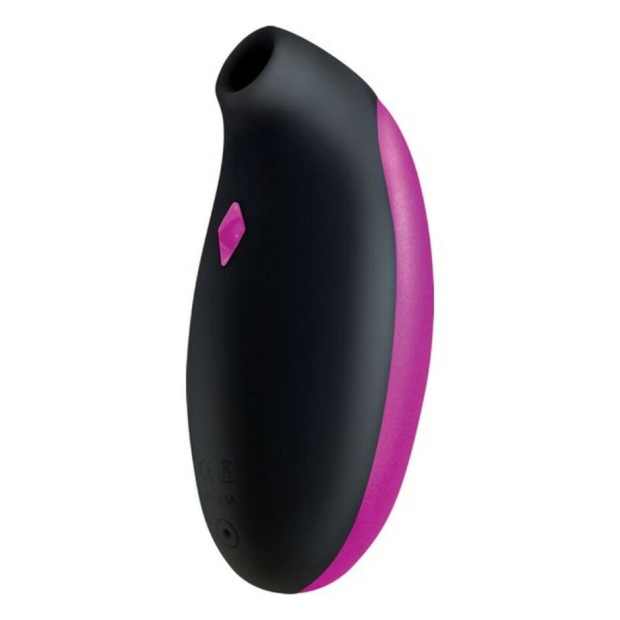 Klitoris sugestimulator S Pleasures Sort/Pink #1